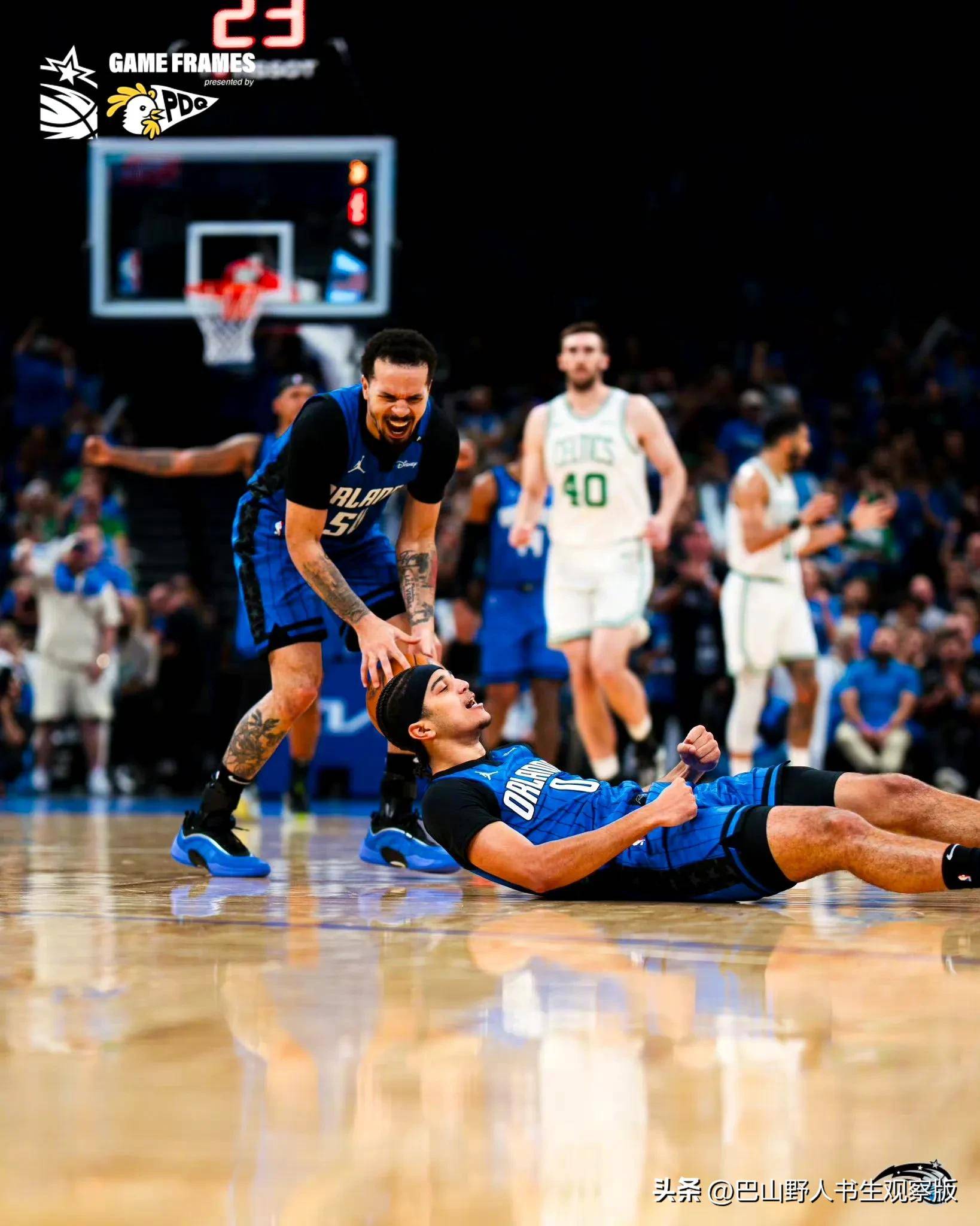 爵士，绝杀战胜，魔术！